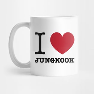 I love BTS Jungkook Morcaworks Mug